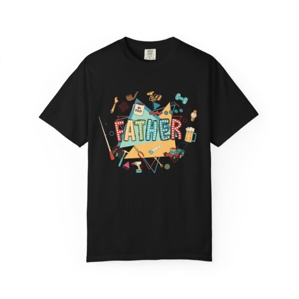 Father’s Day Garment-Dyed T-Shirt, Unisex Tee for Dad, Unique Father’s Day Gift, Casual Wear, Dad’s Special Day Apparel